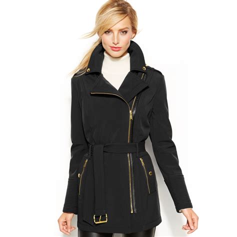 michael kors women's black jacket